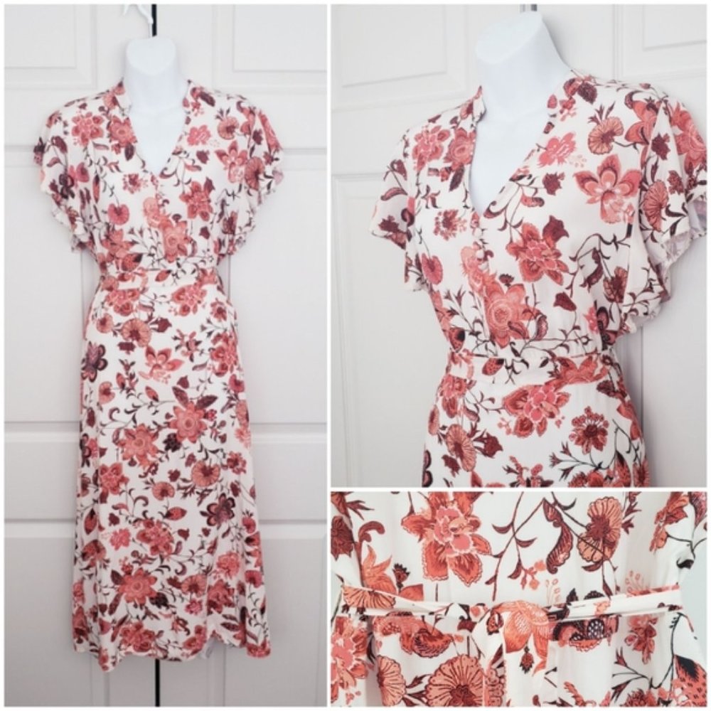 EuroModa Italy Floral Dress
